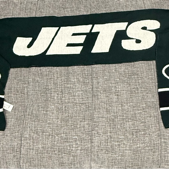 Other - Green and White JETS Scarf